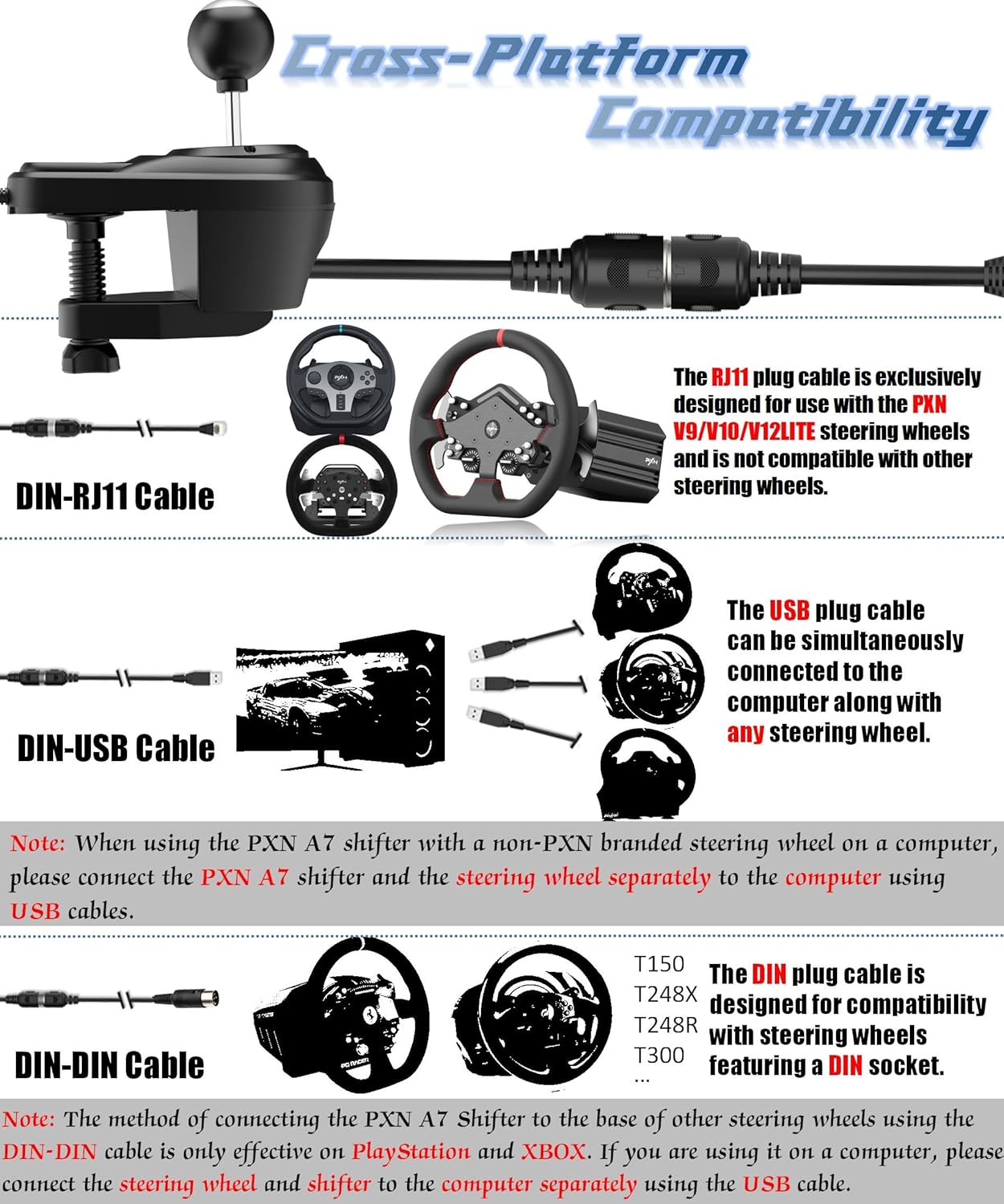 PXN A7 Shifter
